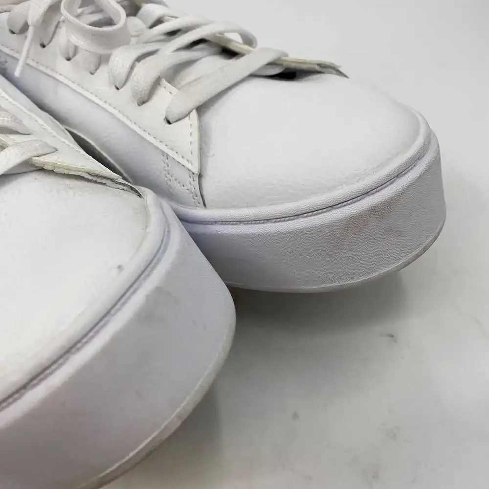 Puma White Smash V3 Platform Sneakers | Women’s Size 8.5